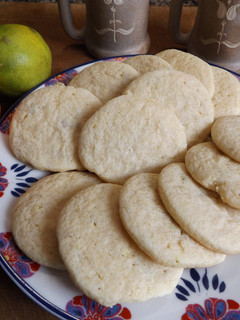 Una foto de Galletas de castañas con pistachos