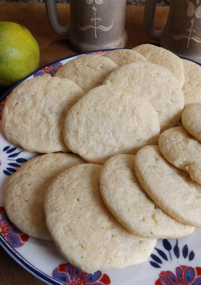 Una foto de Galletas de castañas con pistachos