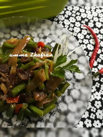 Langkah Gampang Membuat Resep  Tumis buncis daging cincang yang Bisa Manjain Lidah, Lezat Sekali