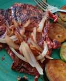 Bistecs en achiote.ॐ