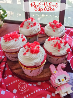 Foto resep (524) Red Velvet Cup Cake