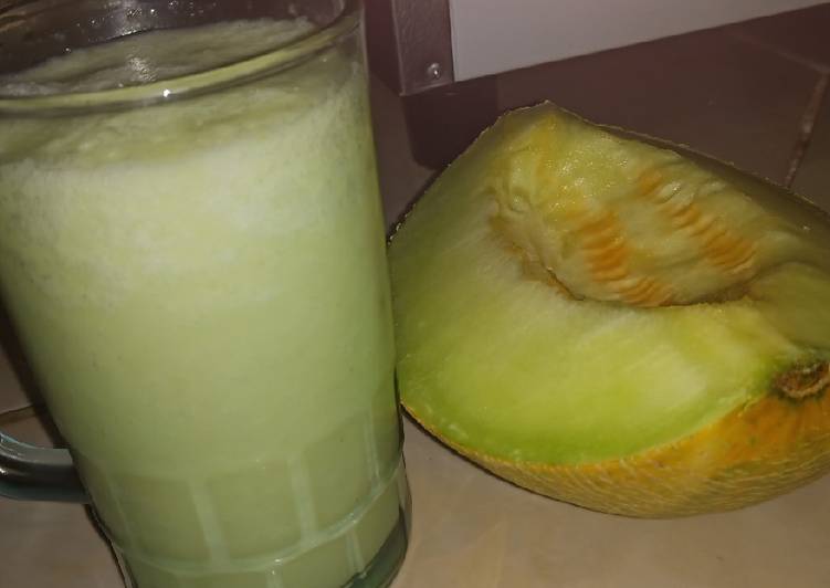 Bagaimana Menyiapkan Jus Melon Suegerrr yang Enak