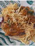 Filetitos en salsa de avellanas