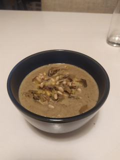 Una foto de Crema de bolets