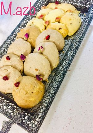 عکسی از دستور کوکی کشمش و گردو