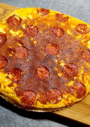 60 másodperces pizza/quasedilla recept fotója