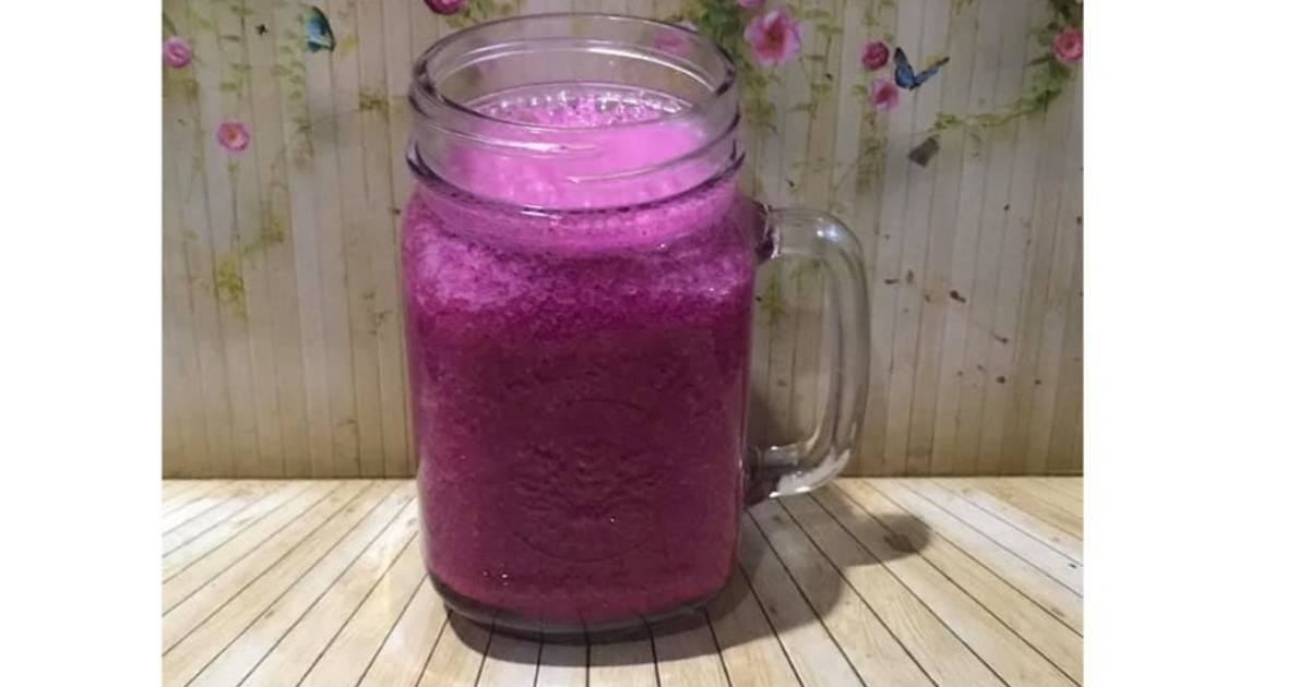 832 resep juice buah naga enak dan sederhana Cookpad