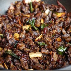 Beef Ularthiyathu A picture of Beef Ularthiyathu.