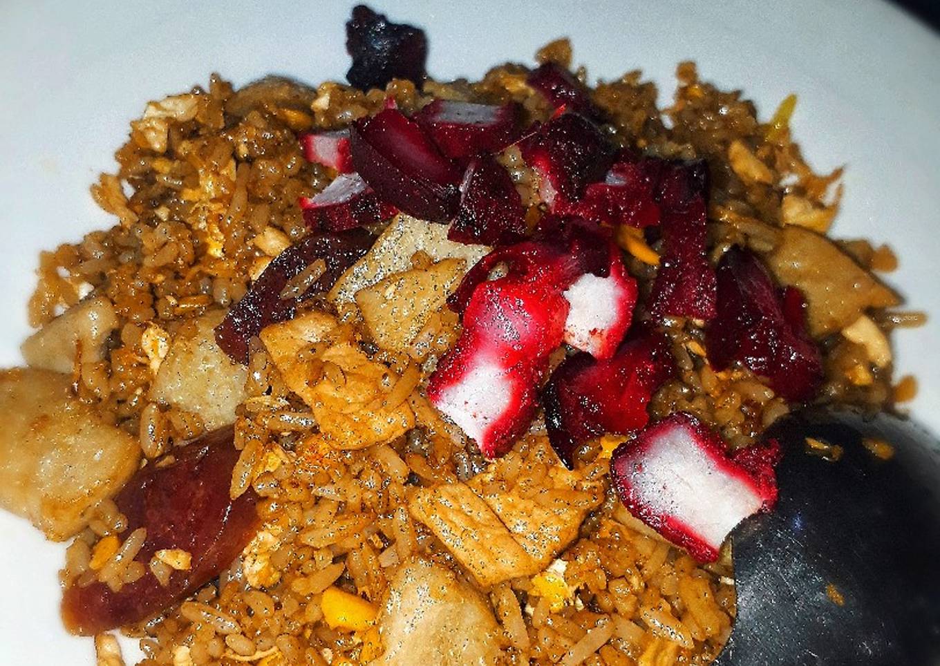 Nasi goreng charsiu