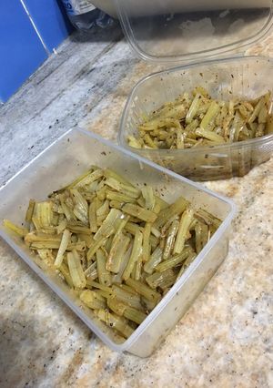 Una foto de Pencas de acelga en escabeche