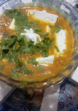 शाही पनीर (पंजाबी स्टाइल) (Shahi Paneer /punjabi style recipe in Hindi) रेसिपी मुख्य फोटो