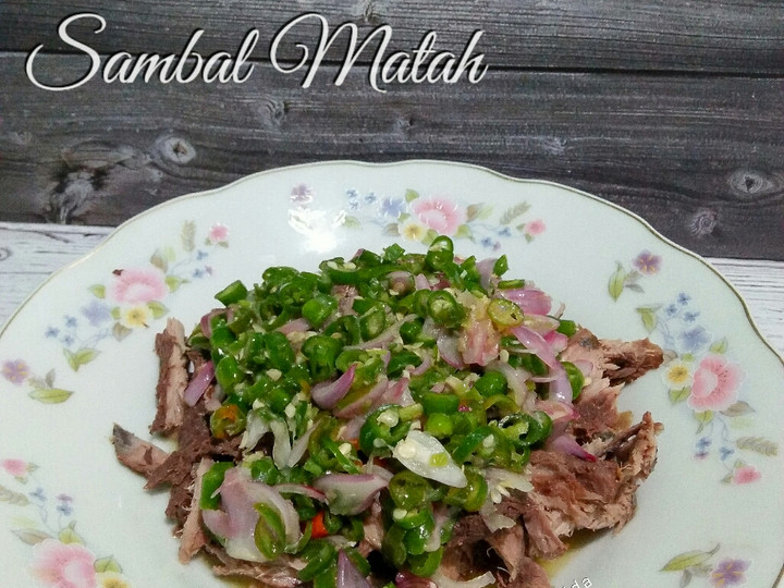 Resep Ikan tongkol sambal matah Murah