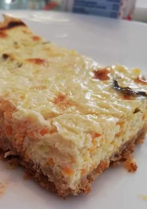 Une photo de Cheese cake légumes