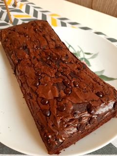 Foto resep Fudgy shiny brownies