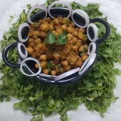 Amritsari chole A picture of Amritsari chole.