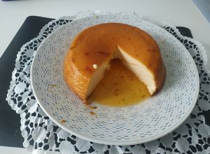 Foto principal de Flan de queso Mascarpone y yogurt griego
