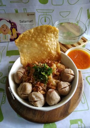 Foto resep Kwetiau Kering Bakso Ala Mie Bakso Bening