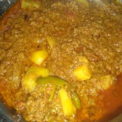 A picture of Bhunna Keema Aaloo.