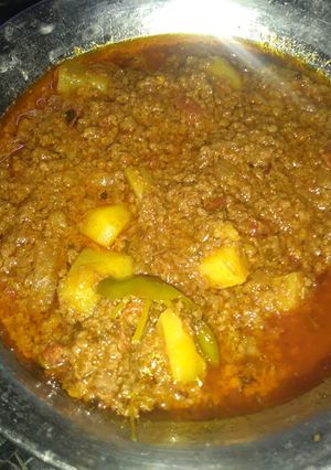 A picture of Bhunna Keema Aaloo.