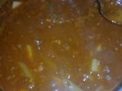 Una foto de penne con carne molida