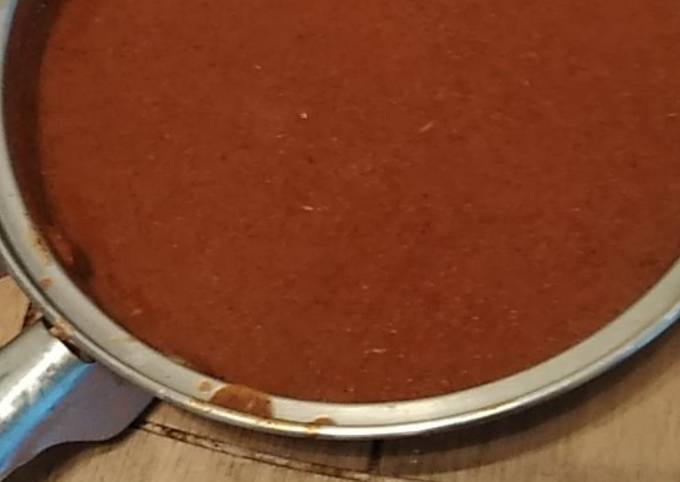 Home made enchilada sauce
