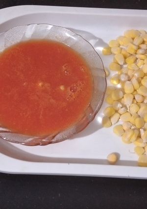 कॉर्न मिक्स वेजिटेबल सूप (Corn Mix Vegetable soup recipe in Hindi) रेसिपी मुख्य फोटो
