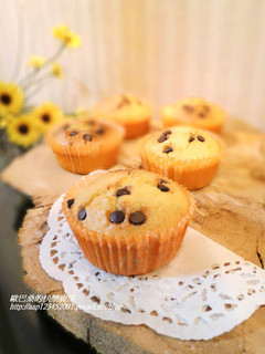 假日點心輕鬆搞定~【巧克力馬芬】 的食譜成品照片