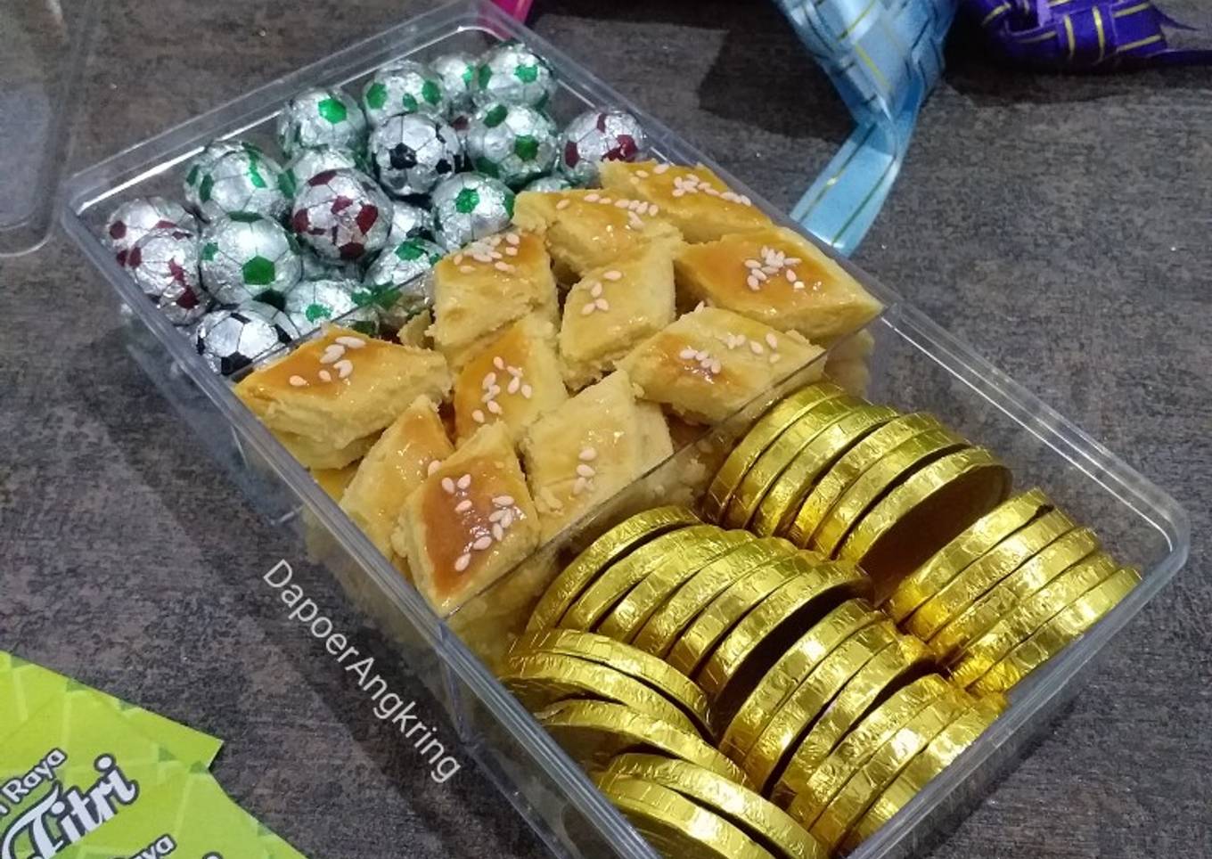 Ide Hampers kue lebaran(salty chiken cookies)