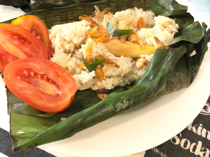 Langkah Gampang Membikin Resep  Nasi Bakar ala RESTO yang Lezat Sekali, Enak