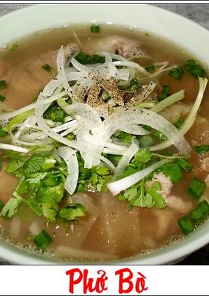 Hình của món Phở Bò.