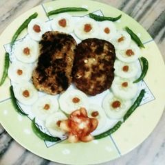 A picture of Bottle guord cutlet.