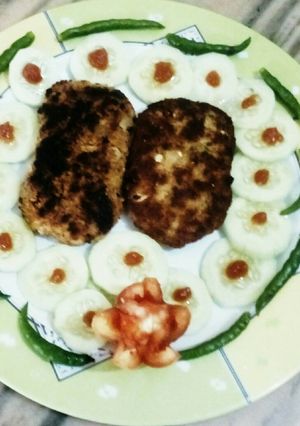 A picture of Bottle guord cutlet.