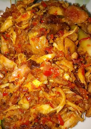 Foto resep Ayam Suwir Pedas