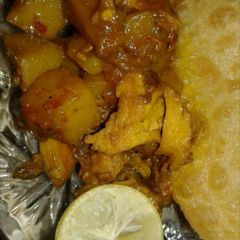 A picture of Baturay & Alu ki tarkari😋.