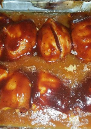 A picture of BBQ Baked Chicken.