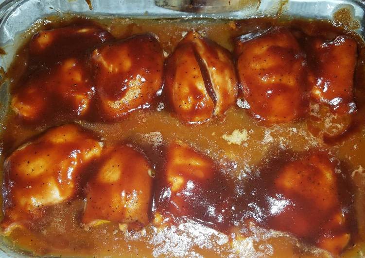 Easiest Way to Prepare Super Quick Homemade BBQ Baked Chicken