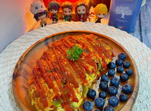 香腸起司歐姆蛋 的食譜成品照片