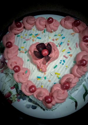 A picture of Eggless sponge cake to beat.