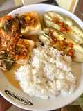 Ayam kukus rempah + chili oil