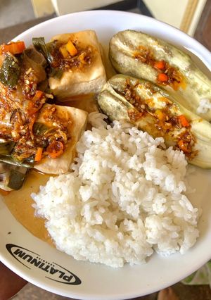 Foto resep Ayam kukus rempah + chili oil