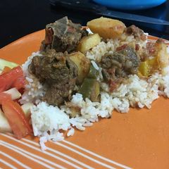 A picture of Simple beef stew.