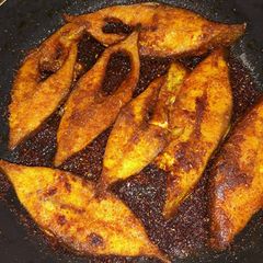 A picture of Pomfret fry.