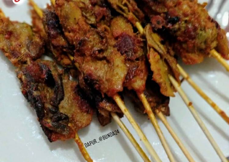 Sate kerang sungai(kijing)