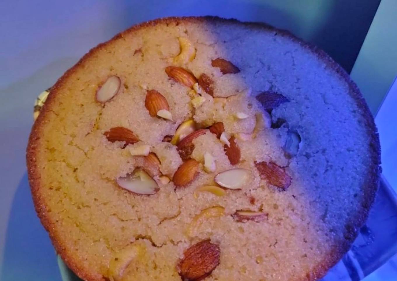 Healthy Eggless Dry Fruits Cake