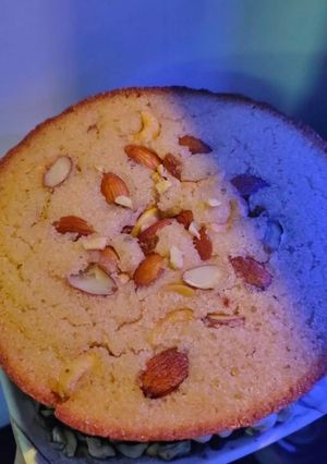 A picture of Healthy Eggless Dry Fruits Cake.