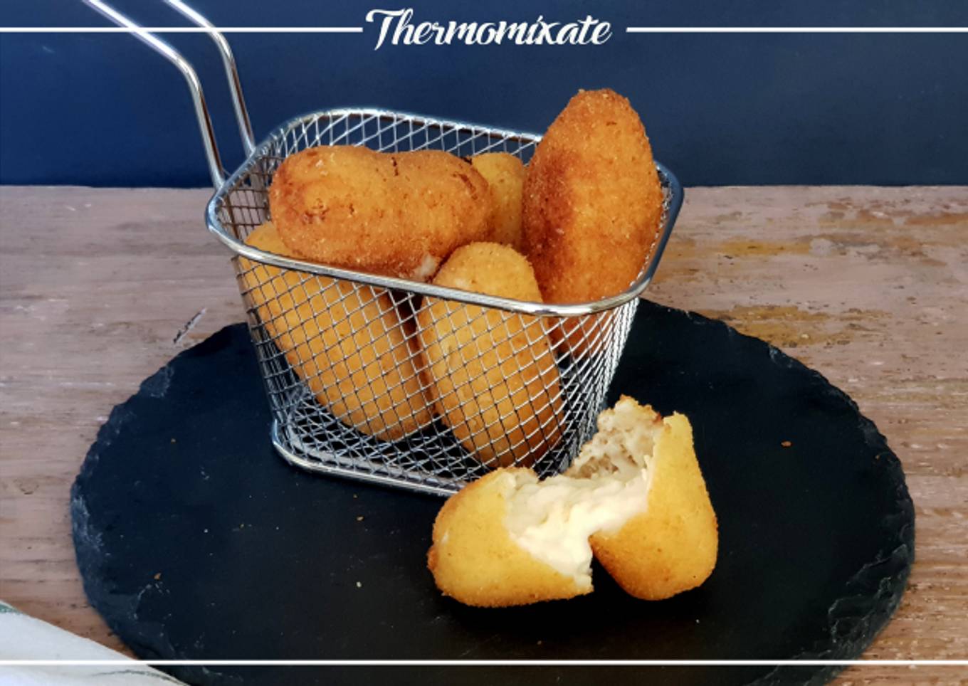 Las famosas croquetas del Echaurren con Thermomix
