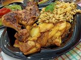 بطاطا كوشة مع دجاج