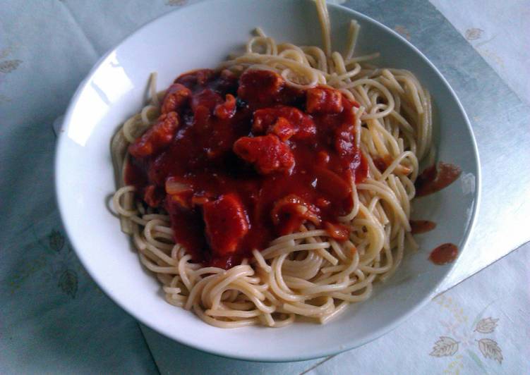 Simple Way to Make Super Quick Homemade spaghetti