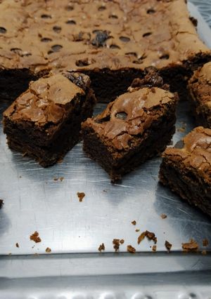 Una foto de Brownies caseros súper ricos!!!
