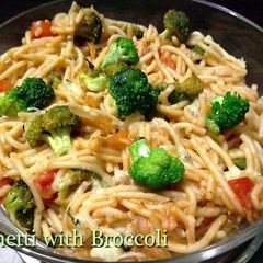 A picture of Broccoli Spaghetti Recipe.